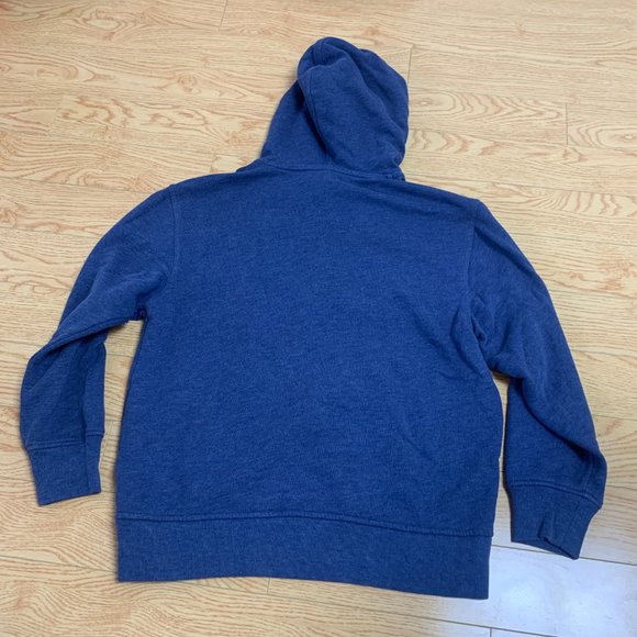 Gap Kids Grey Blue XL Hoodie Hooded Sweater Sweatshirt Long Sleeve - Picture 3 of 6